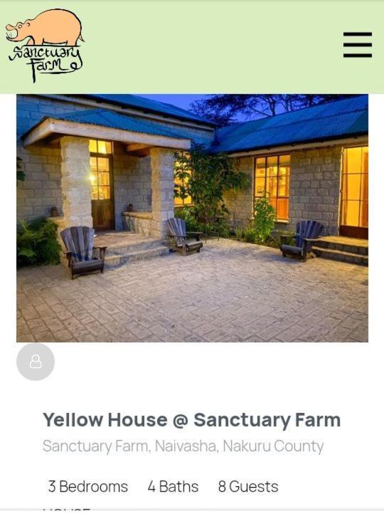 Sanctuary Farm Naivasha Villa Екстериор снимка